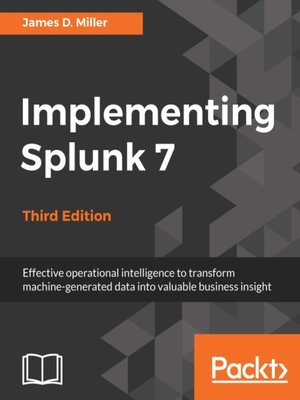 cover image of Implementing Splunk 7